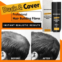 groomarang Hair Fibres X2 GROOMARANG Keratin Hair Building Fibres for Thinning Hair - Instantly Conceals Thinning Areas for Fuller Thicker Hair- For Men & Women 28g + Hair Loss Prevention Lotion (Light Brown)