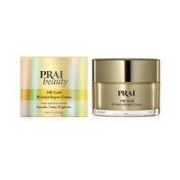 PRAI 24K Gold Wrinkle Repair Night Creme (50ml) - Ultimate Solution for Fine Lines, Dullness, Wrinkles, and Dark Spots - Anti Aging Formula Revitalize the Skin While You Sleep
