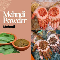 Hebhac Herbs Henna powder for Hair – 100g (3.5 oz) | Natural Hair Color | Mehndi | Chemical-Free | No Added Colours or Preservatives
