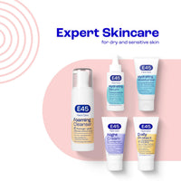 E45 Face Moisturiser – Hydrating Face Cream for Long-Lasting Moisturisation - Lightweight Cream for Dry and Sensitive Skin – Fast-Absorbing and Non-Greasy Formula - Dermatologically Tested - 50ml