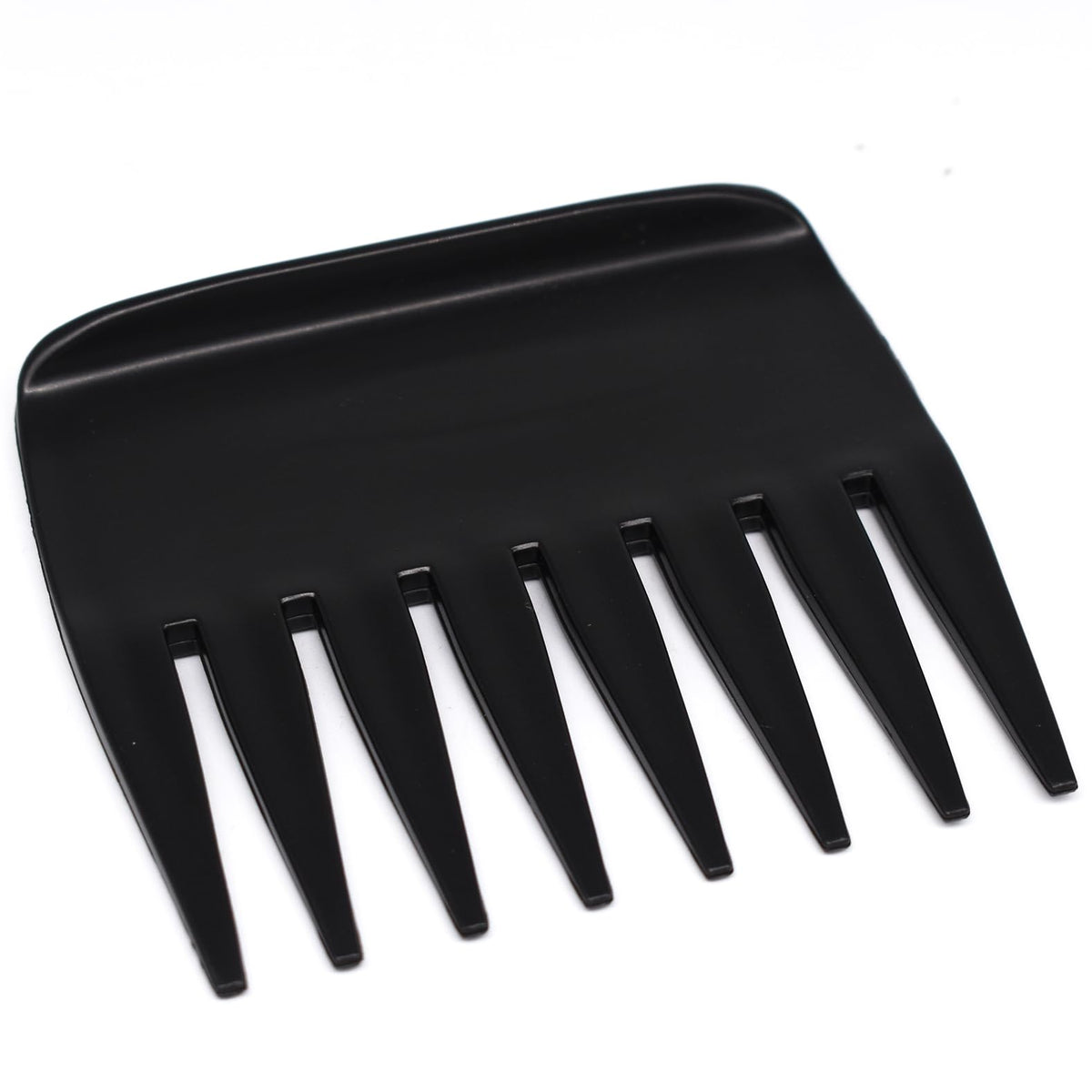 ZEROKIWI Professional Mens Styling Comb, Anti-Static Pompadour Streaker Comb Texture Wide Tooth Comb for Hairstyling Shaping Wet Pick Hairdressing Comb, Black