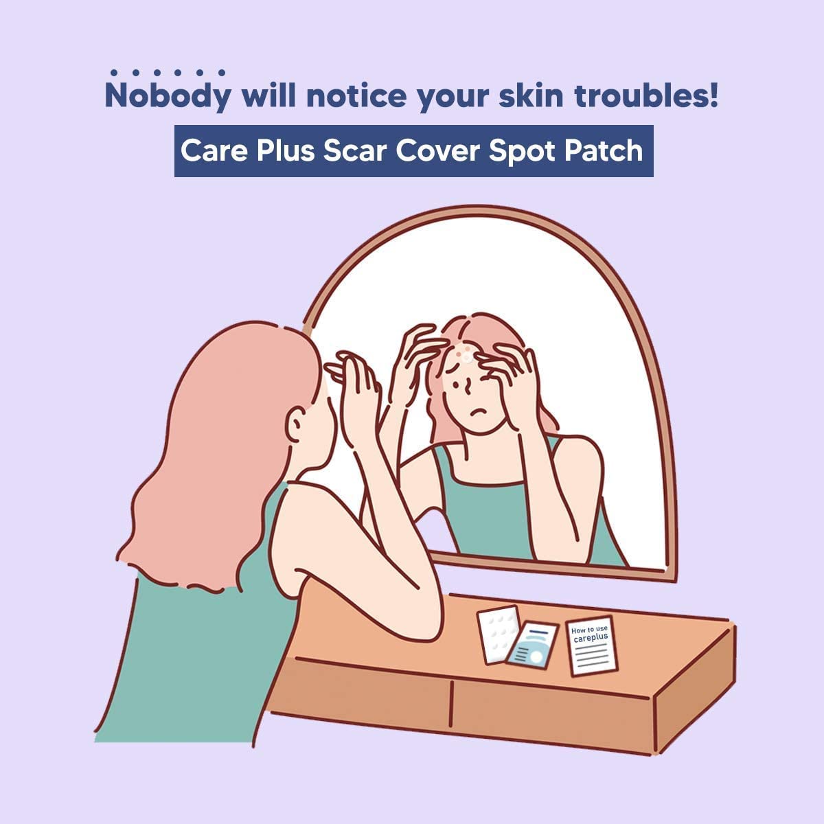 ZEESOON Acne Cover Spot Patch for Olive Young Care Plus Spot Patch (102ea) Acne Spot Pimple Absorbing Cover Patch, Moist Wound Dressing for Skin Trouble Acne Pimple Care Hydrocolloid Patch (102ea x 2packs)