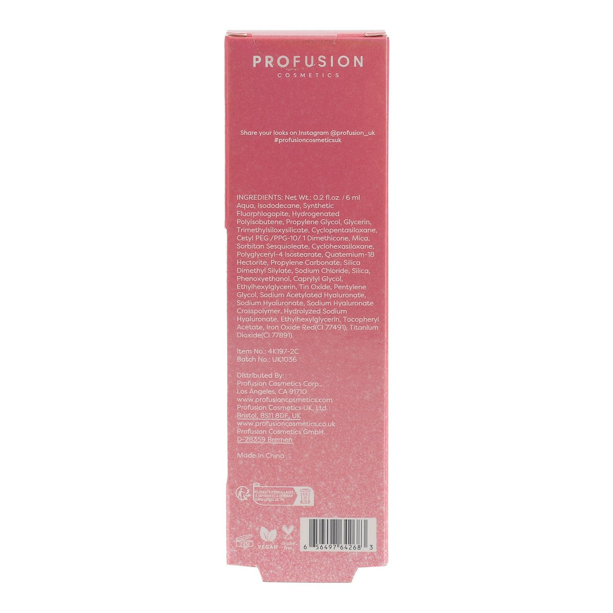 Profusion Cosmetics Shimmer Hour Liquid Blushlighter, Blendable Dewy Cheek Tint with Rich Pigment for a Radiant and Luminous Glow