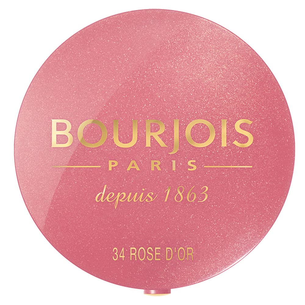 Bourjois Little Round Pot Blusher 34 Rose D'or, 2.5g, 29192115034