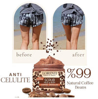 Lorenti Apricot Scrub 500 ML Face & Body | Firming & Radiant Supports Collagen Production Anti Aging and Wrinkle