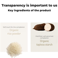 lavera Invisible Finish Loose Powder - Organic Rice and Tapioca - Sets Makeup, Transparent, Mattifying, Long-lasting - Vegan, Organic (1 x 11g)