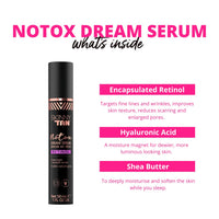 Skinny Tan Notox Retinol Dream Serum -Overnight Gradual Fake Tan Serum, Face Fake Tan with Anti-Ageing Retinol Serum for Natural Glow, Vegan & Cruelty-Free Skincare - 50ml