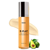 INSKIN B Flat Belly Firming Cream - Skin Firming and Tightening Body Cream Skin Tightening Moisturizing Body Tightening Crea-m for Tummy, Thighs, Arms, Butt - Stretch Mark