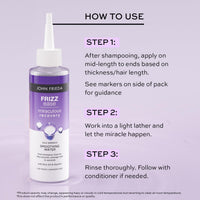 John Frieda Miraculous Recovery Silk Drench Smoothing Water, Lamellar Water for Frizzy Hair, 200ml