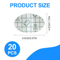 Generic Ear Covers for Shower – 60 Waterproof PU Stickers – Skin-Friendly & No-Lift Design for Swimming and Showering