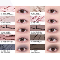 rom&nd Better Than Paletteㅣ10 Blendable ShadesㅣLong Lasting and Neutral Eyeshadow PaletteㅣHigh Pigmented Smooth, Matte, Glitter, Shimmer Eye Makeupㅣ (13 ODD BREEZE GARDEN)