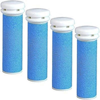 FlyBanboo 4 x Coarse Replacement Rollers Compatible with Emjoi Micro Pedi Callous Remover