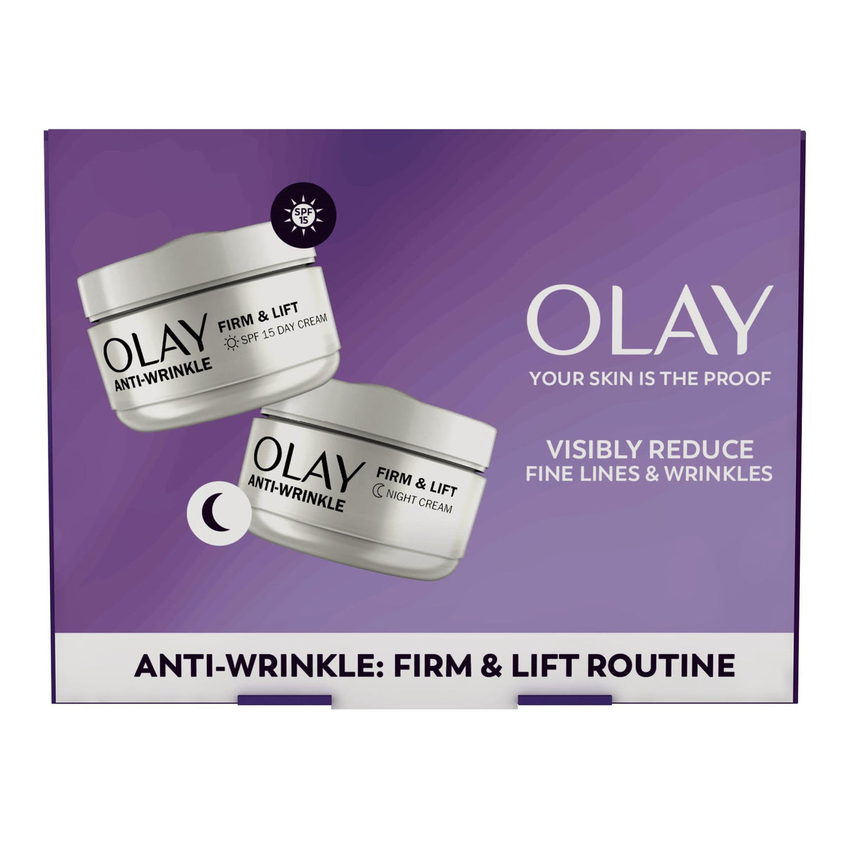 Olay Anti-Wrinkle SPF15 Day & Night Cream Gift Set
