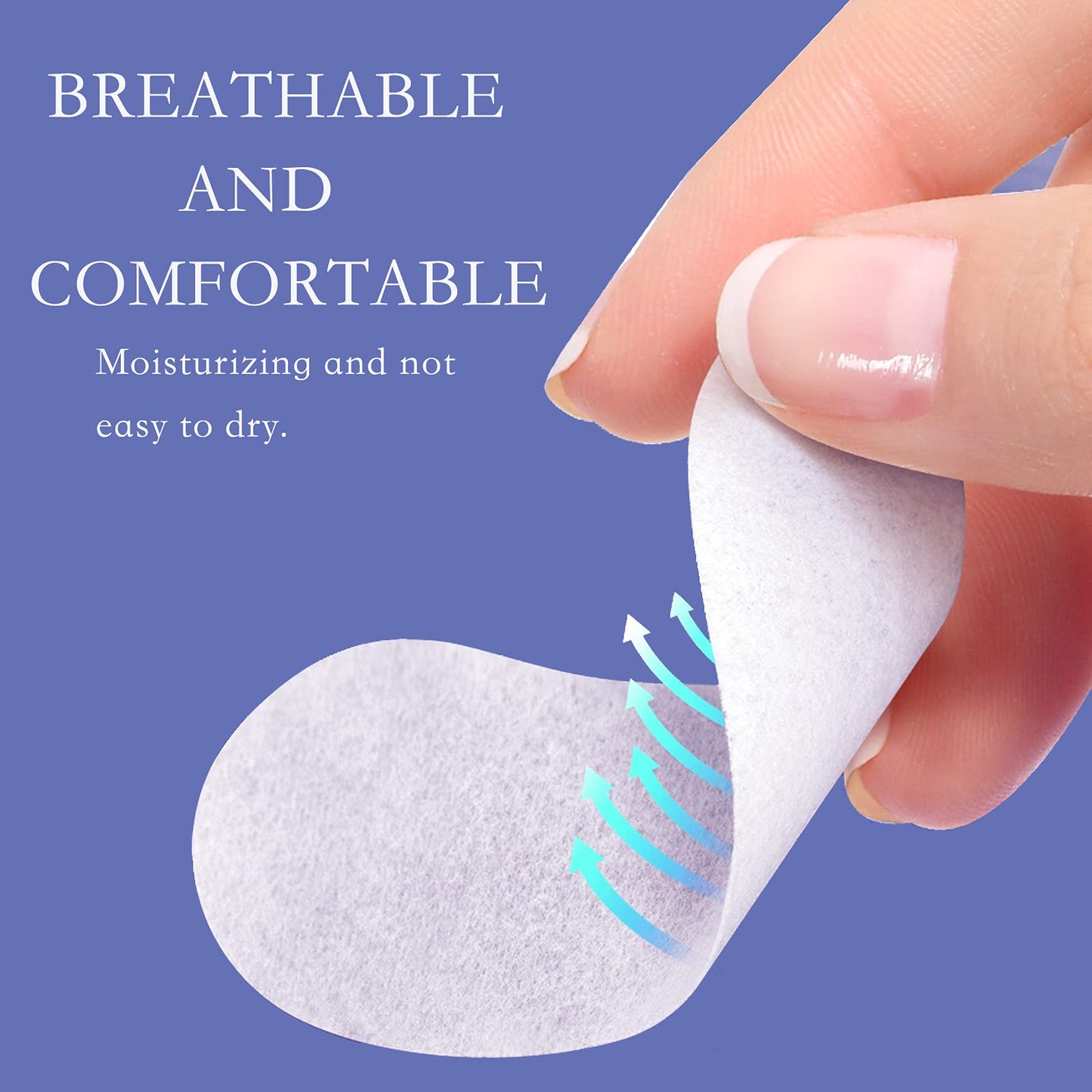 LeFeirr Under Eye Gel Pads, 40 Pairs Eyelash Extension Pads Lint Free Eye Lash Patches for Pro Salon and Individual