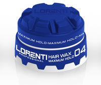 Lorenti Tokyo & Seoul Hair Styling Hard Wax | Maximum Hold | No: 04 Aqua Gel Blue Wax 150 ml