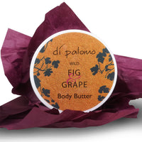 Di Palomo Body Moisturiser Lotion | Wild Fig & Grape Body Butter 200ml | Luxurious Shea Butter Moisturiser for Dry Skin | Vegan Body Lotion for Women | Hydrating Skincare Gift