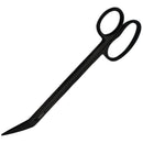 Sandbros Toenail Scissors Extra Long, 19 cm, Stainless Steel with Micro Teeth (Black..)