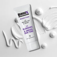 Basix Skin Defence Cream Blemish Cream [TWIN PACK 2x75ml] with Liquorice and Arbutin for Fading Blemishes, Liver Spots and Uneven Skin Tone
