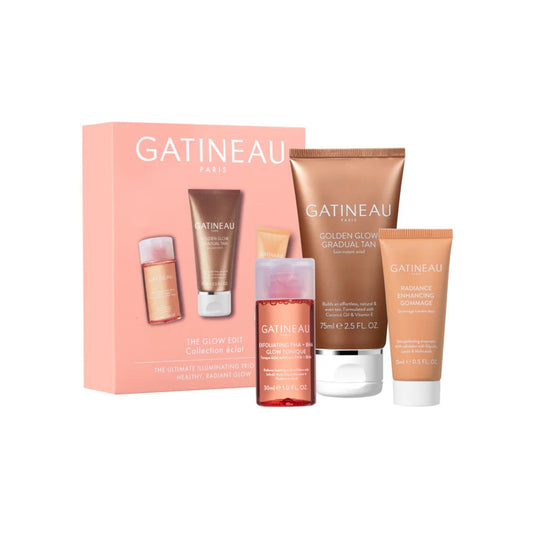 Gatineau - The Glow Edit Discovery Collection - Gradual Tan, Glow Tonique + Enzyme Exfoliating Gommage, Travel or Trial Gift Set