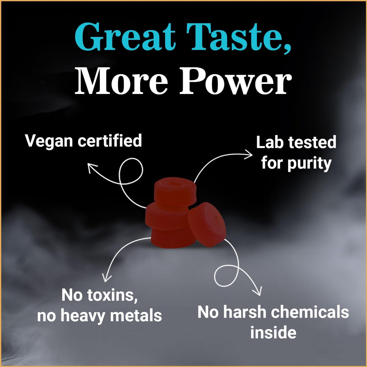 NOTTY BOY Notty Boy Pure Shilajit Gummies with Great Taste Pack of 30