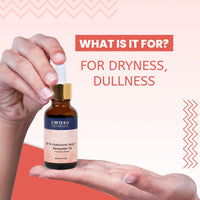 SWOSH 1% Hyaluronic Acid Serum 30 ML Lightweight & Hydrating Serum For Intense Hydration(Normal To Dry SKIN) With Glycerine and Aloe Vera For Skin Illumination