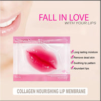 Mori Kamei 10pieces of collagen crystal lip mask nourish, moisturize, protect lips, resist aging, exfoliate skin, prevent chapped and dry skin and other problems