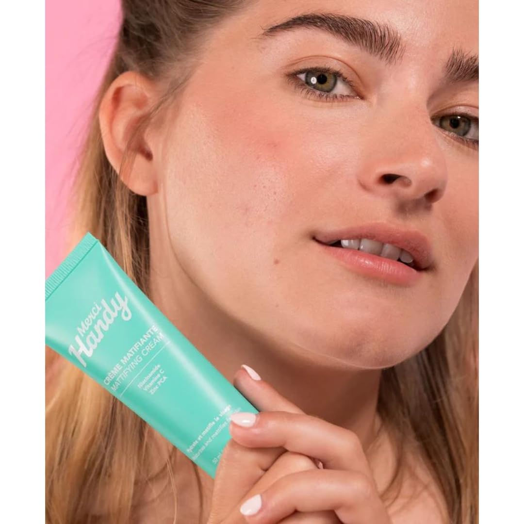 Merci Handy - Mattifying Cream 50ml - Soft and Matte Skin - Face Care