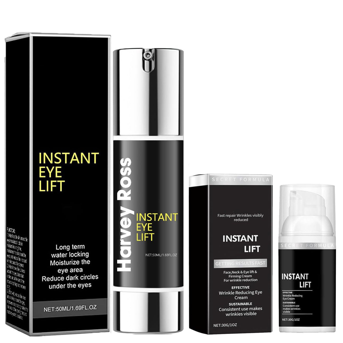 Instant Eye Lift Plus Serum - Instant Lift Face Cream,Instant Eye andFace Lift,Instant Lift Plus Eye and Face Serum,Available on Face,Eyeand Neck,Tightens Delicate Skin