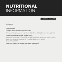 Bulk Sports Multi AM:PM Capsules, Multivitamins and Minerals, Pack of 120, 30 Servings