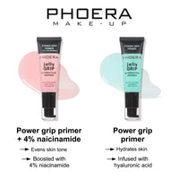 Noble Gifts Power Grip Primer, Sticky Gel Based & Hydrating Face Primer for Smoothing Skin & Gripping Makeup, Moisturises and Primes, Brightens and Evens Skin Tone, Clear for all Skin Tones, 24ml (Green, 24ml)