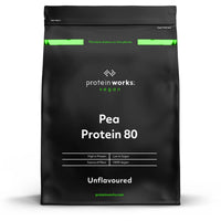 Protein Works - Pea Protein Isolate Protein Powder | 100% Plant-Based & Natural | Gluten Free | No Added Sugar | Unflavoured | 500 g