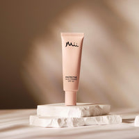 Mii Cosmetics Protective Face Primer SPF 50 | Hydrating Makeup Primer With Hyaluronic Acid and Ceramides | Pore and Coral Reef-Friendly SPF for Radiant Skin | 30ml