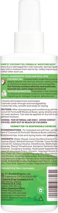 Generic Palmer Coconut Oil Leave-in Conditioner for Unisex - 8.5 oz Conditioner - (Pack of 2)