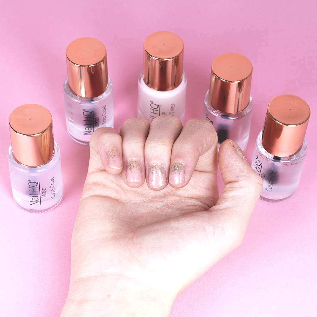 NAIL HQ Base Coat, Clear, 10 ml