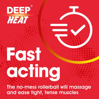 Deep Heat Muscle Massage Roll-on Lotion, Ease Tight Muscles, 50ml (Pack of 1)