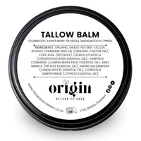 Generic Origin - Organic Beef Tallow Skin Care. Whipped cream balm for adults and baby. Barrier skin food for dry skin eczema rosacea menopausal. (Cedarwood, Juniper, Fir needle, Sandalwood)