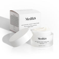 Medik8 Advanced Night Restore - Rejuvenating Multi-Ceramide Night Cream - Moisturiser - Deeply Nourish and Visibly Firm Your Complexion While You Sleep - 50ml