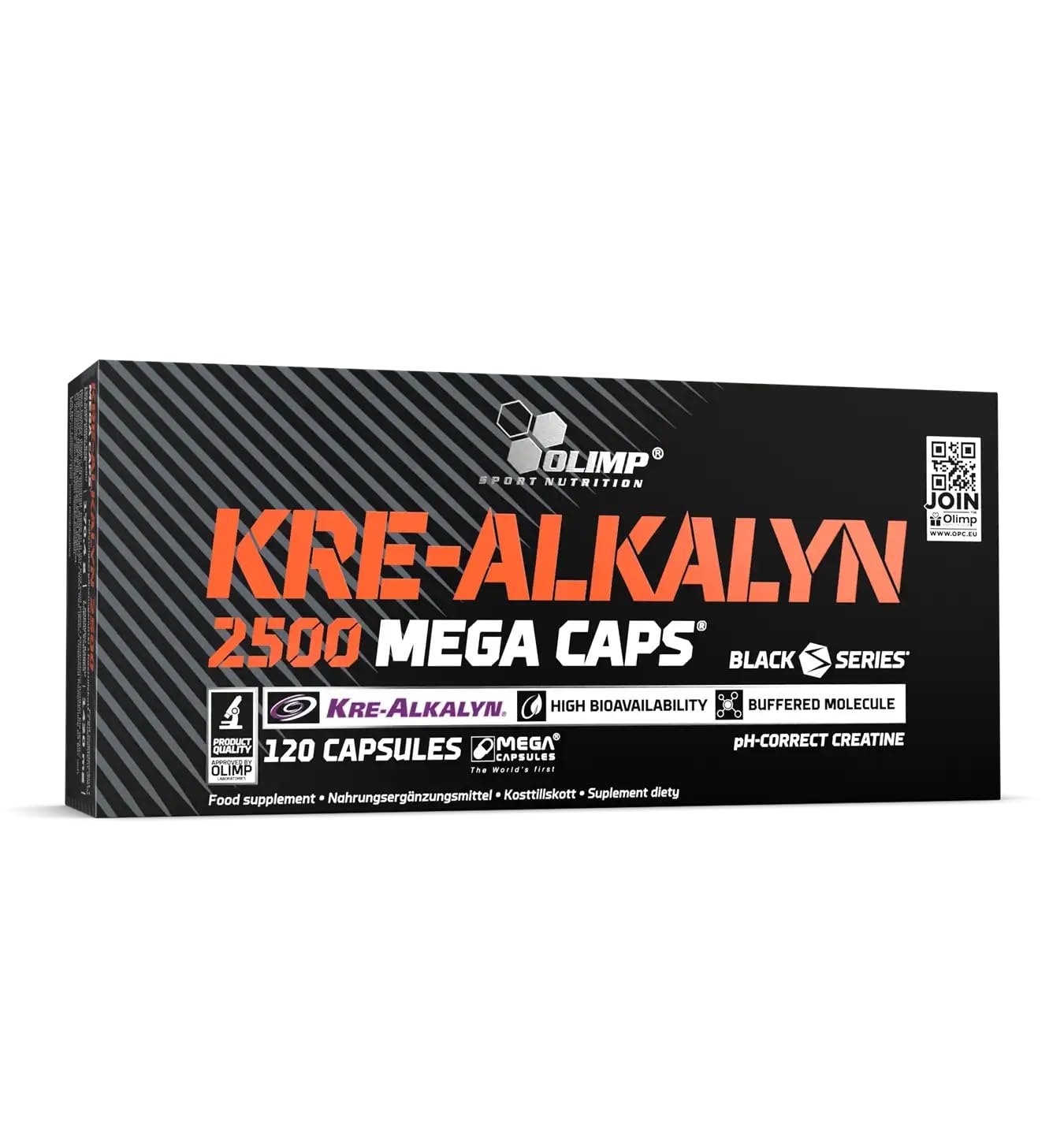 OLIMP SPORT NUTRITION OLIMP Kre-Alkalyn 2500/1250mg 120 Capsules