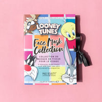 MAD Beauty MAD BEAUTY Looney Tunes Sheet Face Masks Set (Pack of 4) | Bugs Bunny, Sylvester, Tweety, and Taz | Passionfruit, Coconut, Honey, and Strawberry to Soothe and Rejuvenate Tired Skin