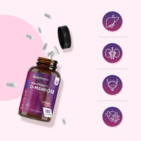 WeightWorld D-Mannose 2000mg - 180 Capsules - 2 Months Supply - Vegan-Friendly, Non-GMO & GMP-Approved - Split & Pour D Mannose Powder Capsules - Unflavoured, Easy to Swallow & Magnesium Stearate-Free