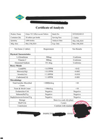 Glutathione 500mg & Vitamin C 500mg Strawberry Flavour Effervescent Tablets-Premium Skin Brightening, Antioxidant- 20 Tablets