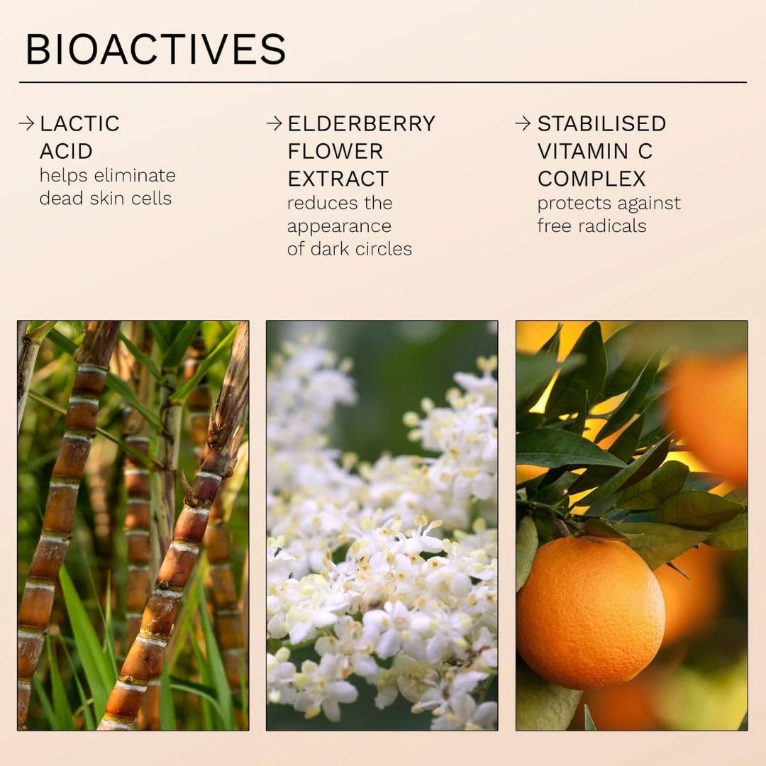 REN Clean Skincare REN Radiance Ultimate Glow Heroes Starter Kit, Ready Steady Glow Daily AHA Tonic 100ml, Dark Circle Eye Cream 5ml, Glow Daily Vitamin C Gel Cream 15ml, Gift Set