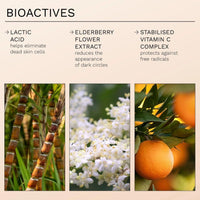 REN Clean Skincare REN Radiance Ultimate Glow Heroes Starter Kit, Ready Steady Glow Daily AHA Tonic 100ml, Dark Circle Eye Cream 5ml, Glow Daily Vitamin C Gel Cream 15ml, Gift Set