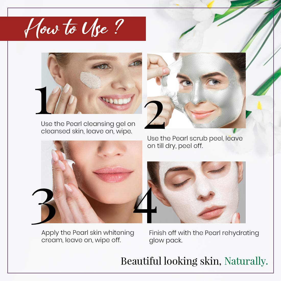 Nature's Essence Mini Pearl Facial Kit 1 Kit