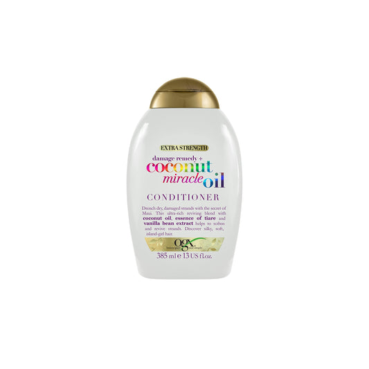 OGX Coconut Miracle Oil Conditioner for Damaged Hair, 385 ml