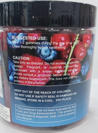The London Co. Creatine Monohydrate Gummies, 8000mg, 120 Count, Sugar Free, Advanced Complex with BCAA, L-Carnitine, Taurine