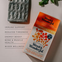 WEED & WONDERFUL Doctor Seaweed | Immunity+ Capsules | 1 Months Supply | Organic Scottish Seaweed | Plant Based Vitamins B12 + D3 | Immune Support, Energy Boost, All Natural