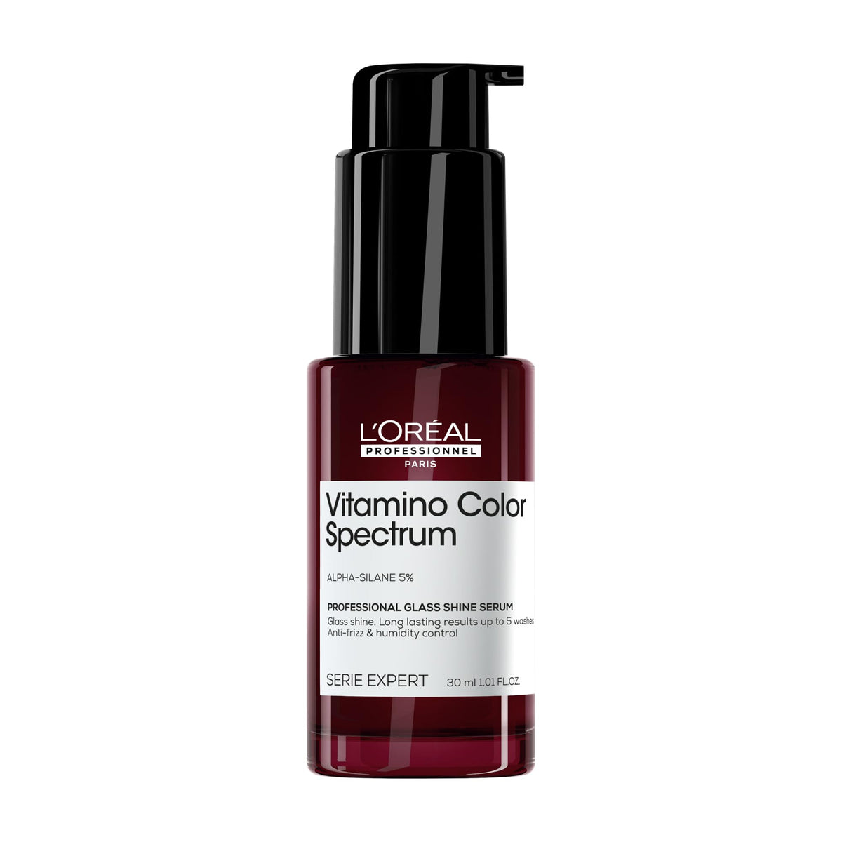 L'Oréal Professionnel Paris L'Oréal Professionnel Glass Shine Serum, Concentrated Serum Mirror, Protects & Provides Intense Shine, Vitamino Color Spectrum, 30ml