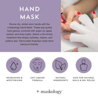 MASKOLOGY Maskology Hand Mask, Moisturising Gloves 1 Pair