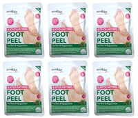 Derma V10 Exfoliating Foot Peel Tea Tree & Peppermint Removes Dead Skin After 7 Days